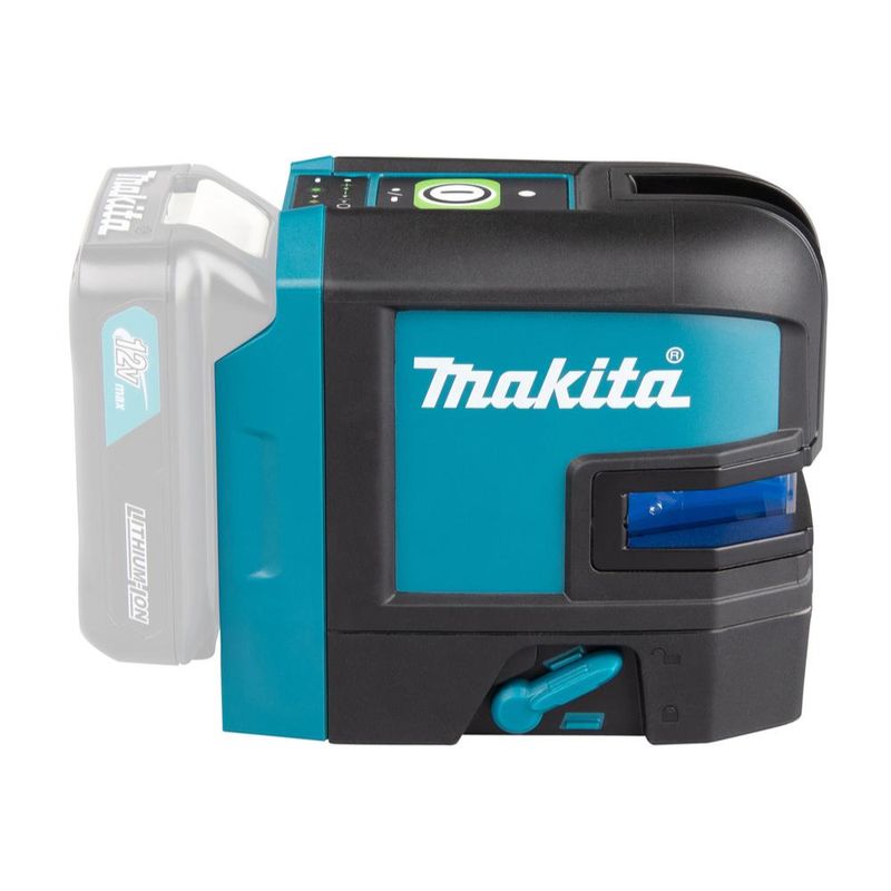 Nivelador laser de linhas cruzadas 25m resistente Água com bolsa suporte de parede sk106gdz makita