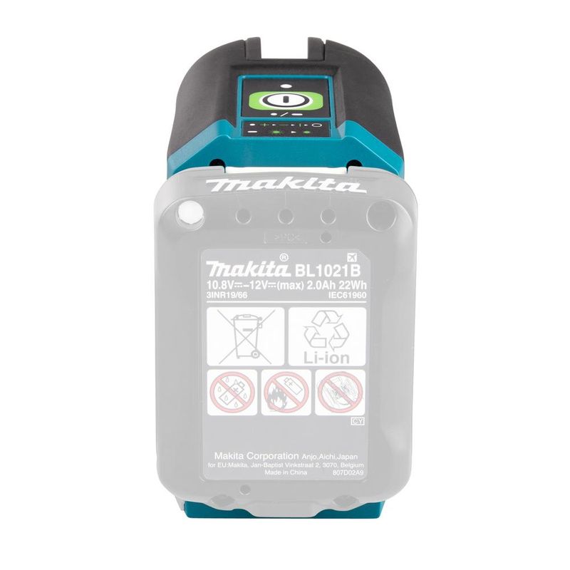 Nivelador laser de linhas cruzadas 25m resistente Água com bolsa suporte de parede sk106gdz makita