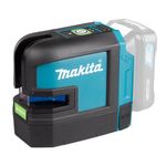 Nivelador laser de linhas cruzadas 25m resistente Água com bolsa suporte de parede sk106gdz makita