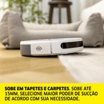 Robô aspirador de pó kärcher rcv 2 com navegação e controle remoto – bivolt karcher