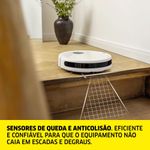 Robô aspirador de pó kärcher rcv 2 com navegação e controle remoto – bivolt karcher