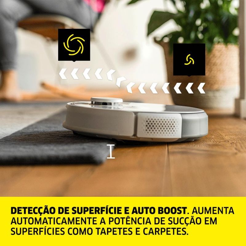 Robô aspirador de pó karcher rcv 5 - bivolt