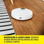 Robô aspirador de pó karcher rcv 3 - bivolt