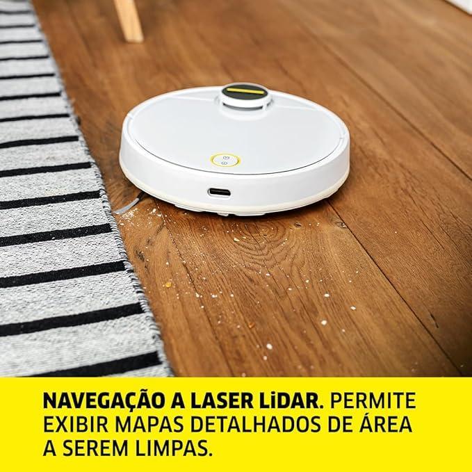 Robô aspirador de pó karcher rcv 3 - bivolt