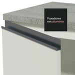 Cozinha completa madesa mariana com armário e balcão (sem tampo e pia) - branco