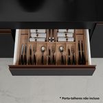 Cozinha completa de canto madesa reims 367001 com armário e balcão - preto