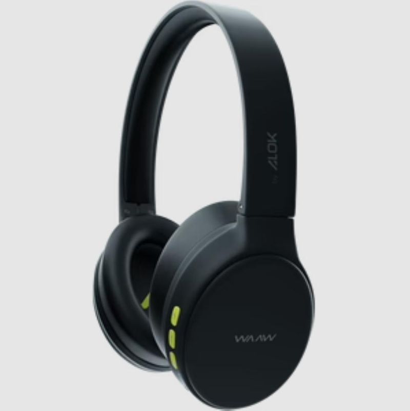 Fone ouvido waaw by alok sense 200hb bt microfone over ear