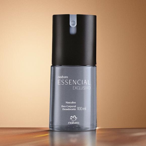 Deo corporal natura essencial exclusivo masculino 100 ml