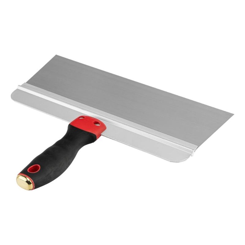 Espátula betumeadeira aço inox 12pol 300mm lisa mtx 855039