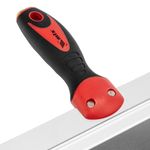 Espátula betumeadeira aço inox 12pol 300mm lisa mtx 855039