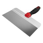 Espátula betumeadeira aço inox 12pol 300mm lisa mtx 855039
