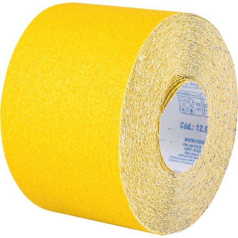 Lixa papel em rolo lp 100 120 mm x 25 m g 220vonder