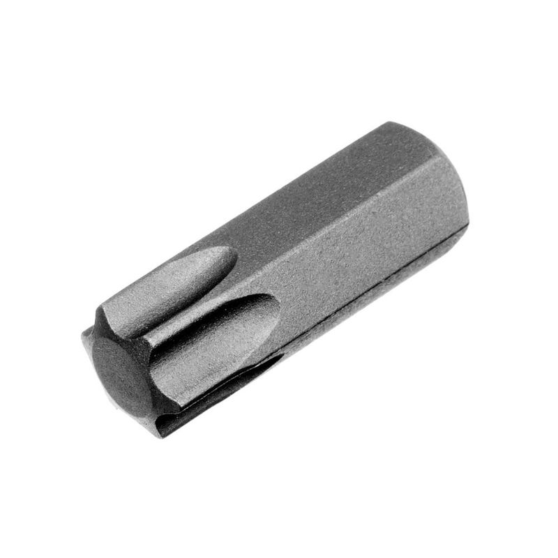 Jogo de bits torx 1/2'' 15 peças t20 t25 t30 t40 t45 t50 stels 1131556 aço crv