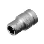Jogo de bits torx 1/2'' 15 peças t20 t25 t30 t40 t45 t50 stels 1131556 aço crv