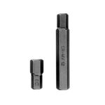 Jogo de bits hex 1/2'' 11 peças stels 1131356 aço crv h4-h12 profissional