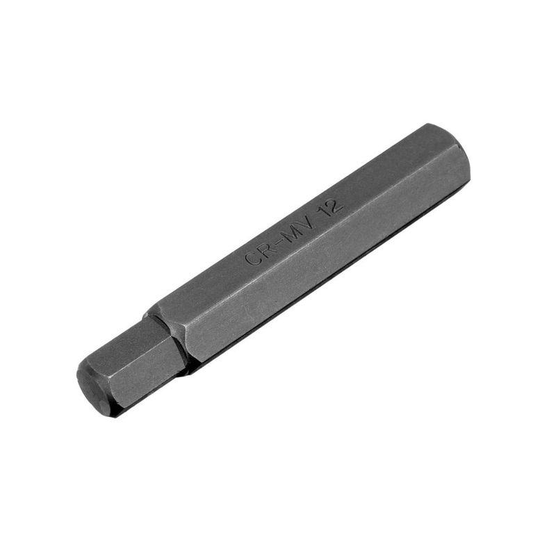 Jogo de bits hex 1/2'' 11 peças stels 1131356 aço crv h4-h12 profissional