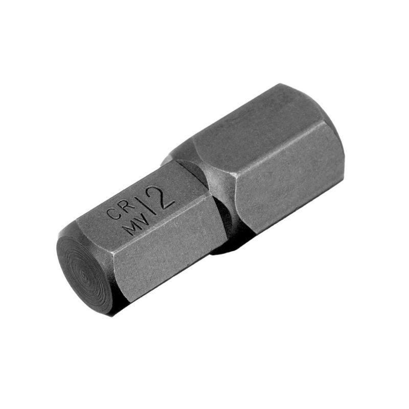 Jogo de bits hex 1/2'' 11 peças stels 1131356 aço crv h4-h12 profissional