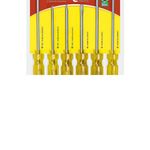 Jogo de chaves de fenda tramontina master 6 peças aço cromo vanádio magnetizadas