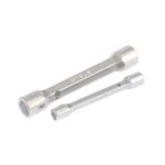 Jogo chave sextavada tubular reforçada 6-19mm stels 1377855 aço crv 40-46 hrc