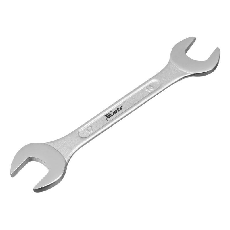 Jogo de chave fixa crv 6-17mm 6pçs aço crv 45 hrc mtx 152319 com suporte