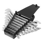 Jogo de chave fixa crv 6-22mm 8pçs aço cromovanádio mtx 152769 alta resistência