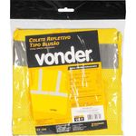 Colete refletivo bolso amarelo ziper cv104 vonder