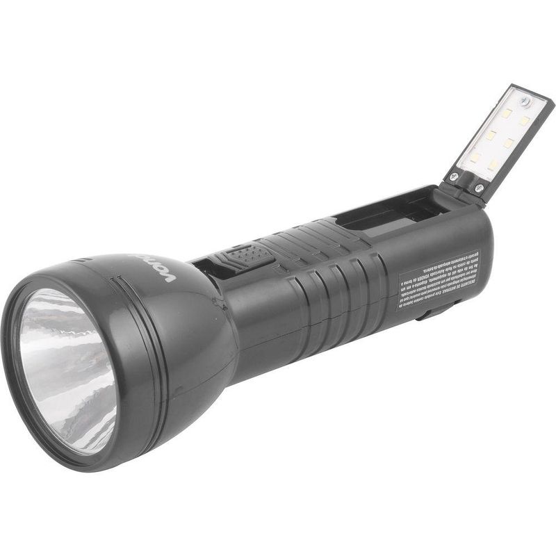Lanterna recarregável c/ 1 led + 6 leds biv lrv 180 vonder