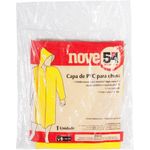 Capa para chuva de pvc com forro g amarela nove54