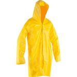 Capa para chuva de pvc com forro g amarela nove54