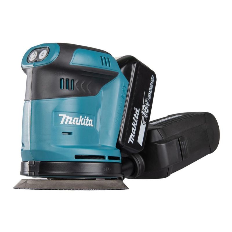 Lixadeira roto orbital bateria 18v 11000 oscilações por minuto adaptável a coletor  dbo180z makita