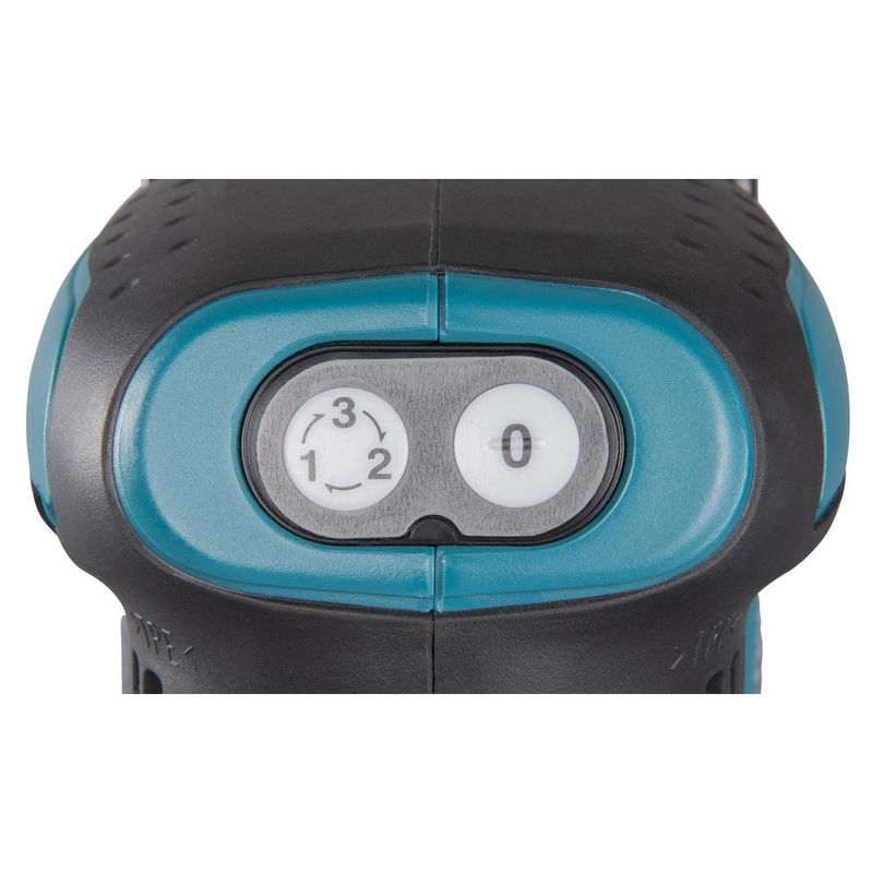 Lixadeira roto orbital bateria 18v 11000 oscilações por minuto adaptável a coletor  dbo180z makita