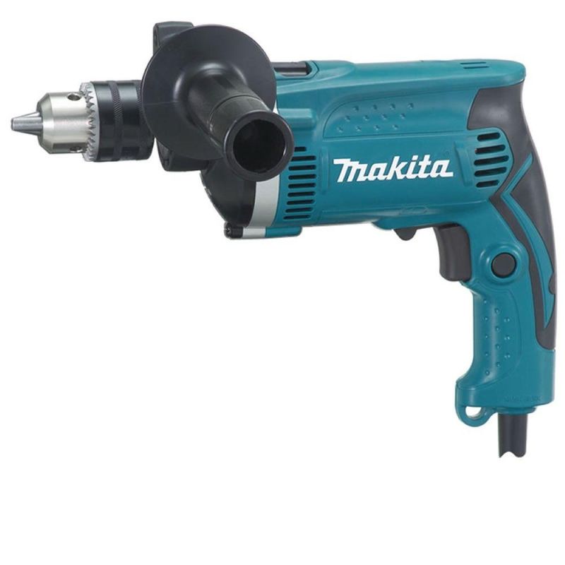 Furadeira de impacto 16mm 710w com chave mandril punho hp1630 127v makita