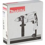 Furadeira de impacto 16mm 710w com chave mandril punho hp1630 127v makita