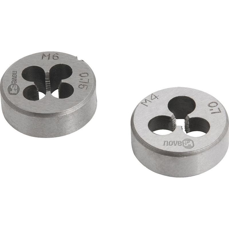 Jogo macho manual e cossinete com 40 peças nove54
