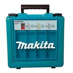 Furadeira de impacto 760w 1/2'' com punho lateral kit de brocas maleta hp1640kx1 220v makita