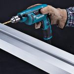 Furadeira de alta rotação 65mm 1/4'' 370w com chave do mandril ergônomica dp2010 110v makita