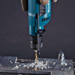 Furadeira de alta rotação 65mm 1/4'' 370w com chave do mandril ergônomica dp2010 110v makita