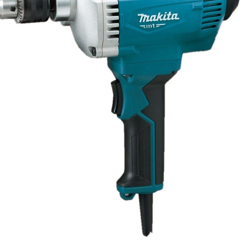 Furadeira elétrica industrial encaixe 1/2'' 750w com punho chave do mandril m6201b 220v makita