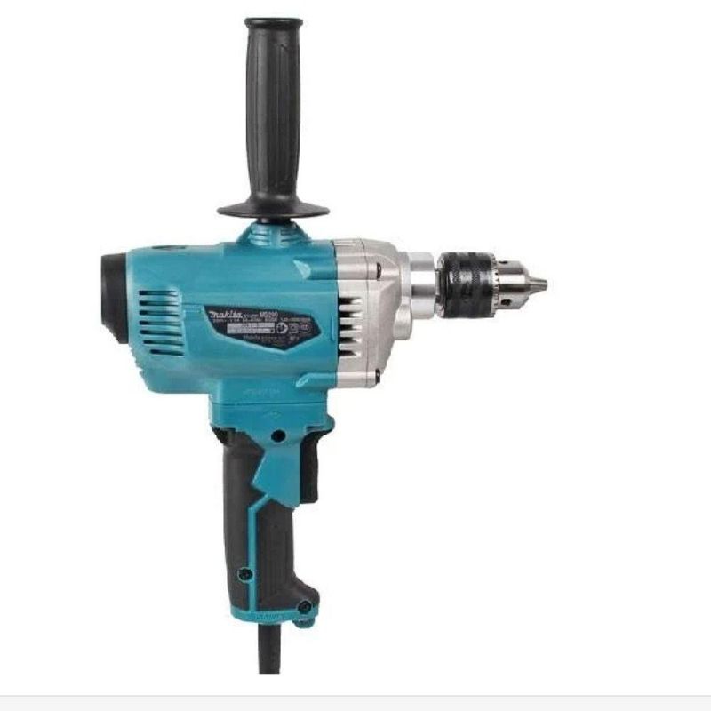 Furadeira elétrica industrial encaixe 1/2'' 750w com punho chave do mandril m6201b 220v makita