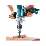 Furadeira elétrica industrial encaixe 1/2'' 750w com punho chave do mandril m6201b 220v makita