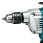 Furadeira elétrica industrial encaixe 1/2'' 750w com punho chave do mandril m6201b 220v makita