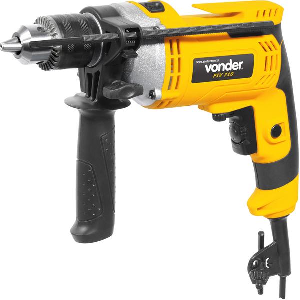 Furadeira de impacto 1/2" 710 wats 127 volts fiv710 vonder