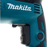 Furadeira de alta rotação 65mm 1/4'' 370w com chave do mandril ergônomica dp2010 220v makita