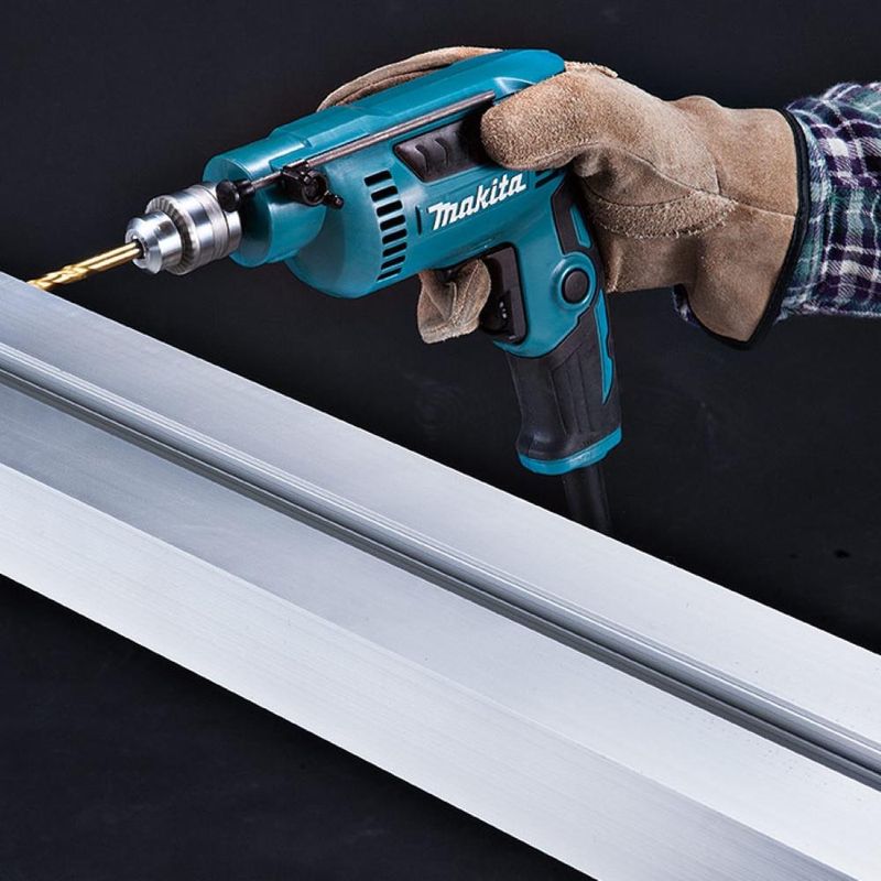 Furadeira de alta rotação 65mm 1/4'' 370w com chave do mandril ergônomica dp2010 220v makita