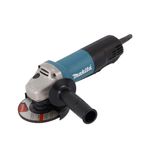 Esmerilhadeira angular 115mm industrial 840w chave punho 5 discos maleta 9557hpgx2 127v makita