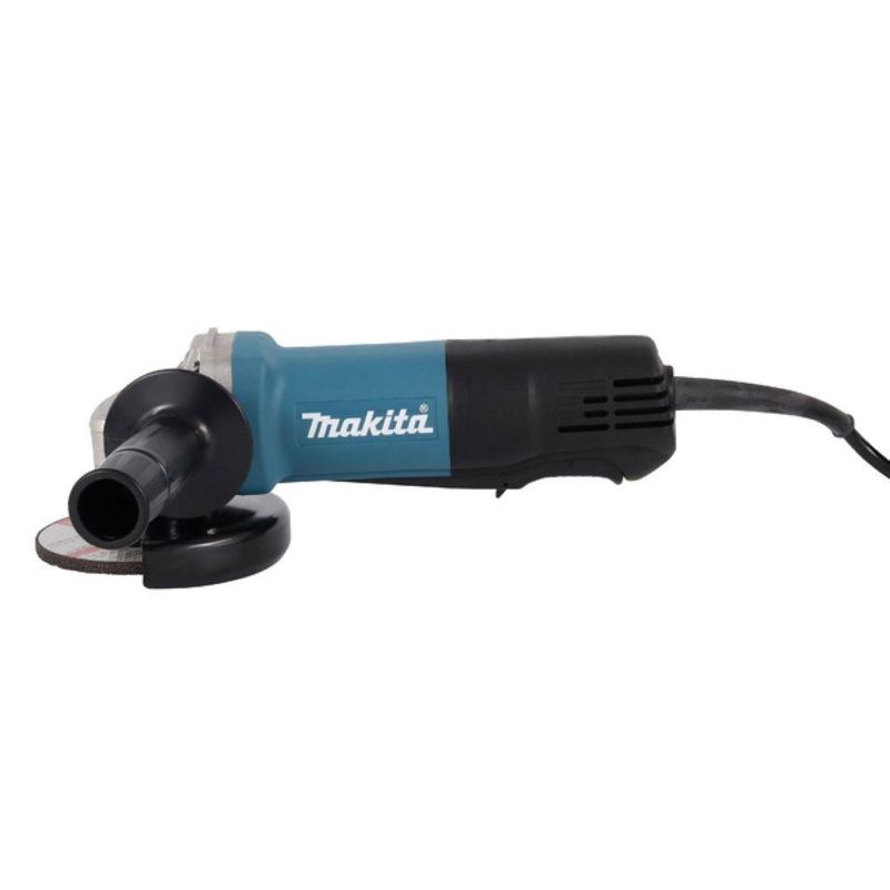Esmerilhadeira angular 115mm industrial 840w chave punho 5 discos maleta 9557hpgx2 127v makita