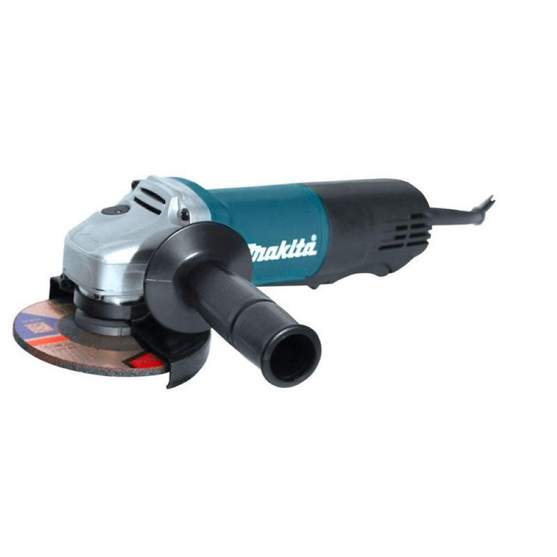 Esmerilhadeira angular 115mm industrial 840w chave punho 5 discos maleta 9557hpgx2 127v makita