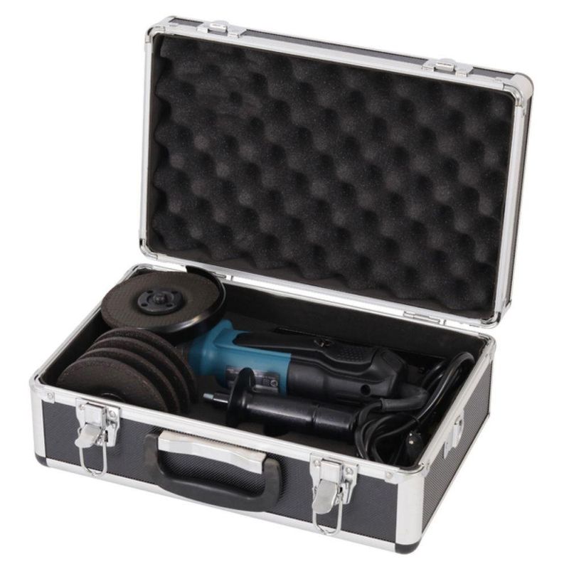 Esmerilhadeira angular 115mm industrial 840w chave punho 5 discos maleta 9557hpgx2 127v makita