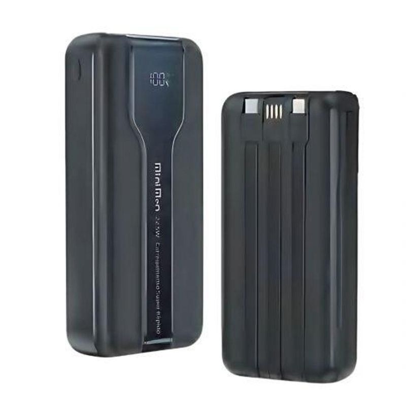 Carregador Portátil Power Bank Minimen 20000mah Carregamento Rápido 22,5w