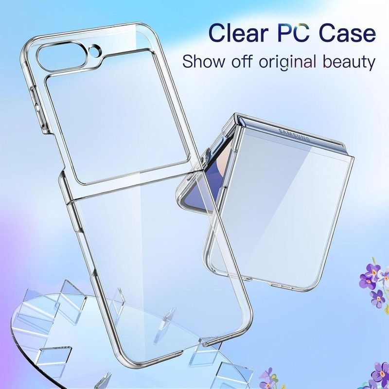 Capa Galaxy Z Flip7 Fe 2025 Z Flip 6 2024 Rígida Premium